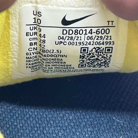 Nike Waffle One SE Race Running Shoes Dark Beetroot DD8014-600 Mens Size 10 - Picture 14 of 14